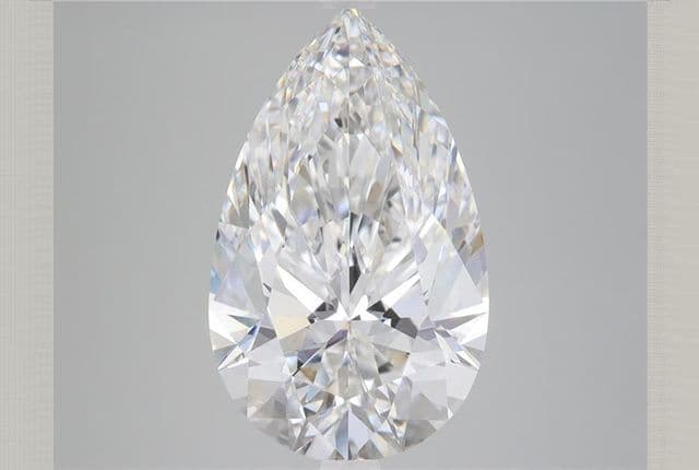 6.36ct | Pear | F | VS2 | Ideal