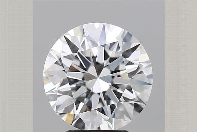 3.56ct | Round | D | VVS2 | Excellent