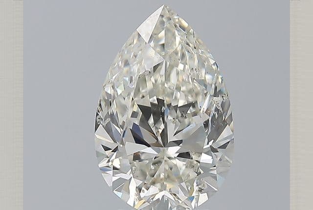 GIA | 3.5ct | Pear | I | SI2 | Ideal