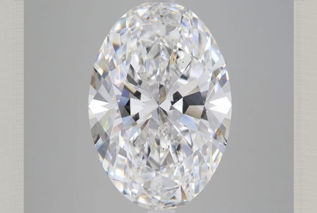 8.24ct | Oval | F | VS2 | Ideal