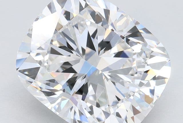 4.35ct | Cushion | D | VVS2 | Excellent