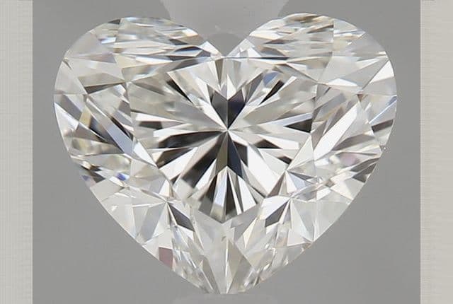 0.75ct | Heart | H | IF | Excellent