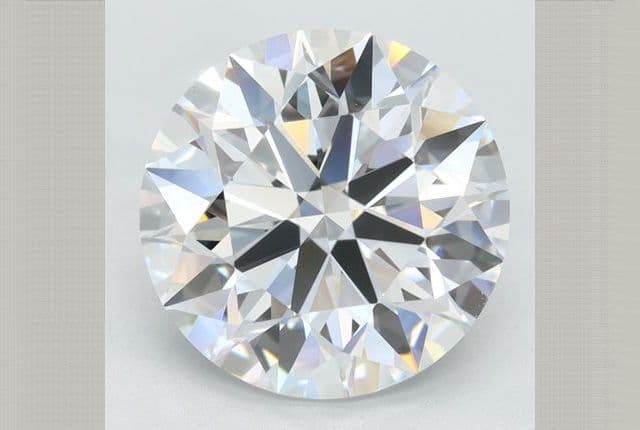 3.7ct | Round | D | VVS1 | Excellent
