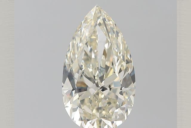 GIA | 4.01ct | Pear | L | VVS2 | Ideal