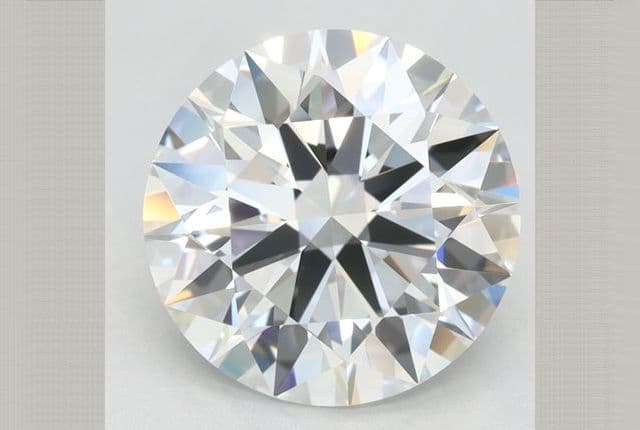 3.36ct | Round | D | VVS1 | Excellent