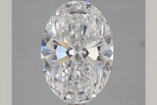 GIA | 4ct | Oval | D | VVS2 | Excellent