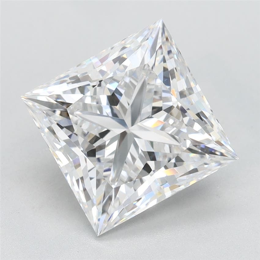 3.37ct | Princess | D | IF | Excellent