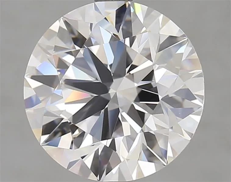 GIA | 4.1ct | Round | D | VVS2 | Excellent