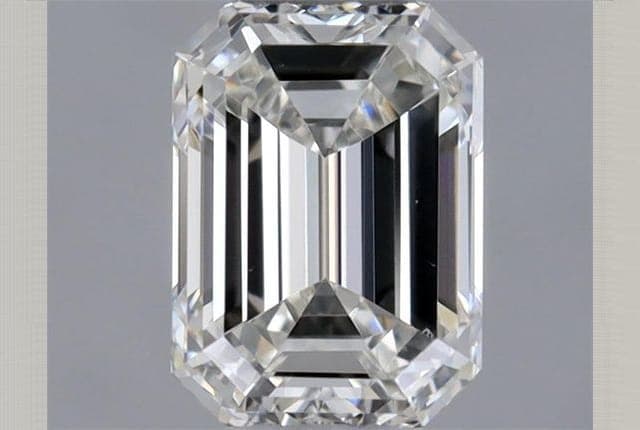 0.46ct | Emerald | H | VS2 | Good