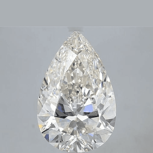 GIA | 4.01ct | Pear | J | SI2 | Very Good