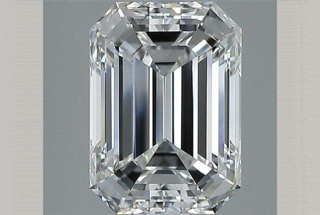 2.7ct | Emerald | F | VVS2 | Excellent