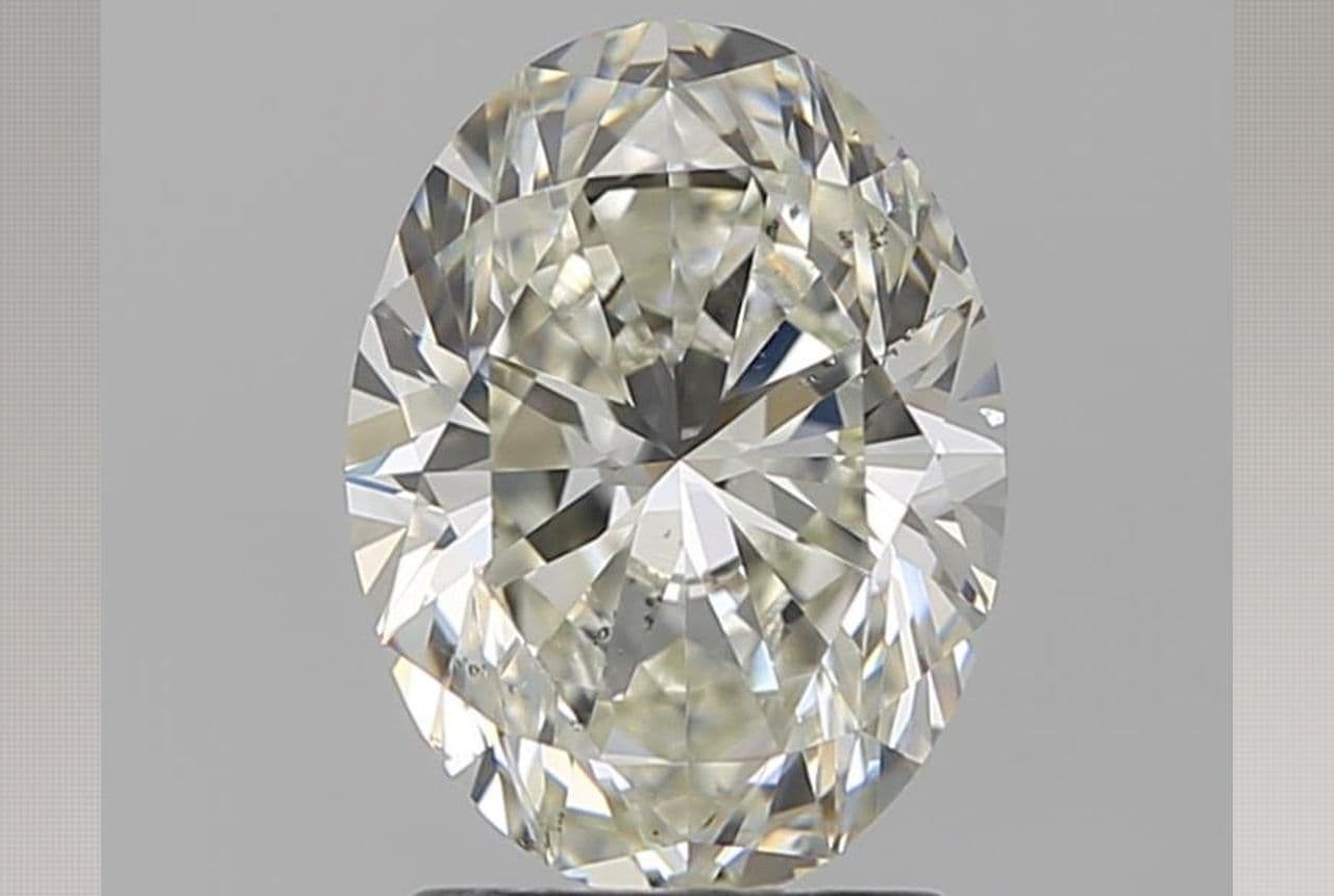 1.68ct | Oval | J | SI1 | Excellent