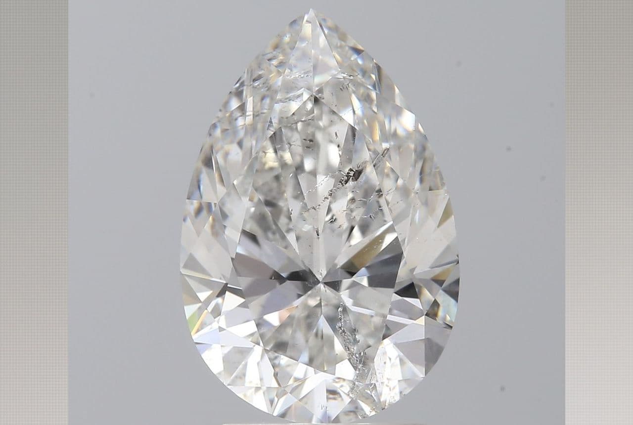 GIA | 2.14ct | Pear | F | SI2 | Excellent