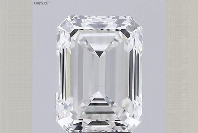 GIA | 3.71ct | Emerald | F | SI1 | Good