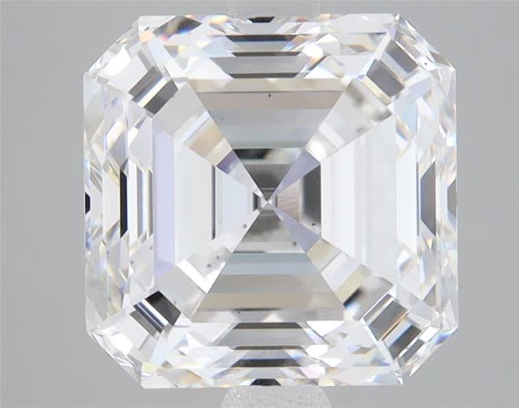 4.24ct | Asscher | F | VS2 | Ideal