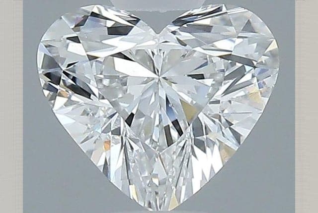 0.96ct | Heart | D | VS2 | Excellent