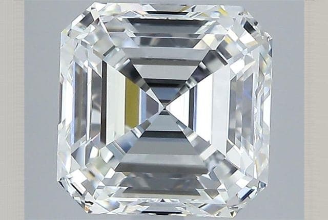 3.26ct | Asscher | F | VVS2 | Very Good