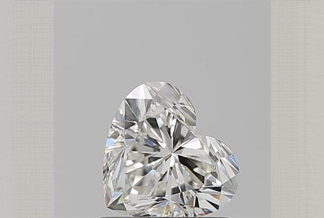 GIA | 0.82ct | Heart | J | VVS2 | Excellent