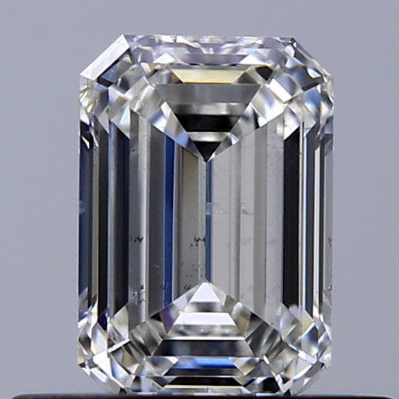 0.55ct | Emerald | G | SI2 | Ideal