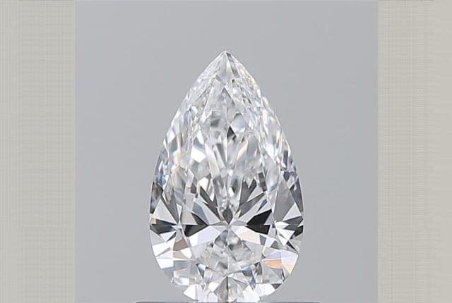 0.66ct | Pear | D | VVS1 | Excellent