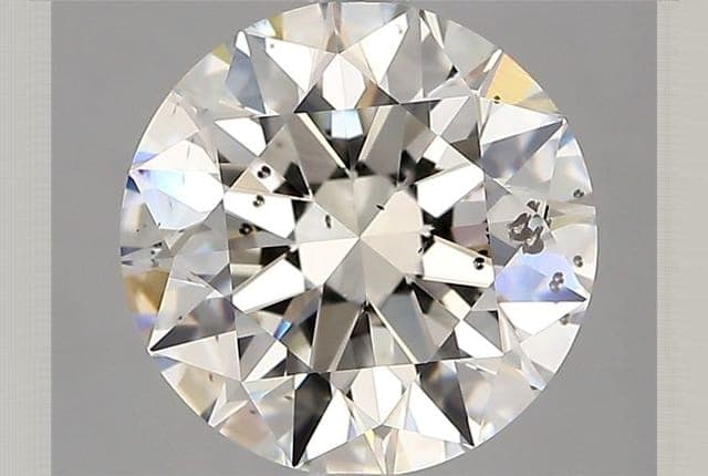 GIA | 3.24ct | Round | H | SI2 | Ideal