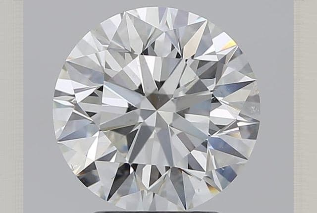 GIA | 2.61ct | Round | H | SI1 | Ideal