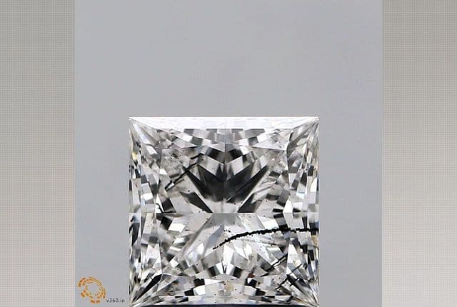 IGI | 1.61ct | Princess | G | SI2 | Ideal