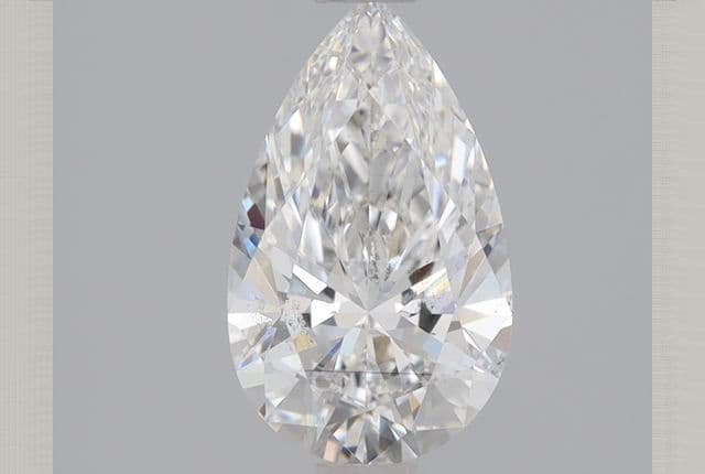 0.9ct | Pear | F | SI1 | Ideal