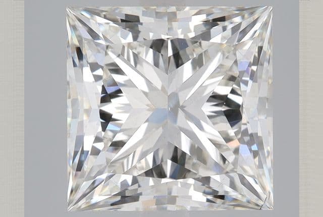 4.39ct | Princess | H | VS2 | Excellent
