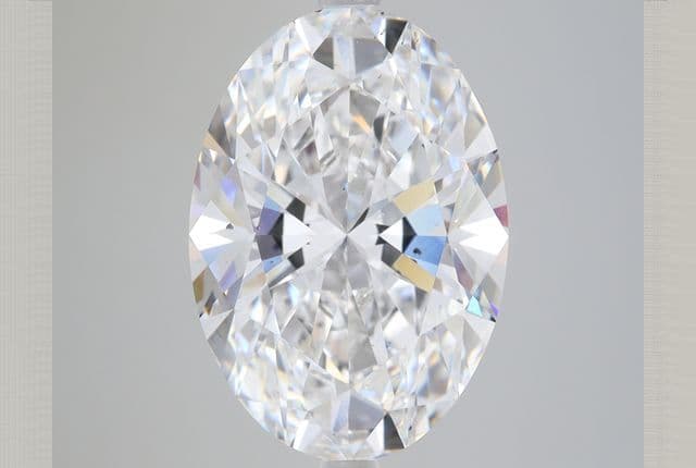 IGI | 5.41ct | Oval | F | SI1 | Ideal