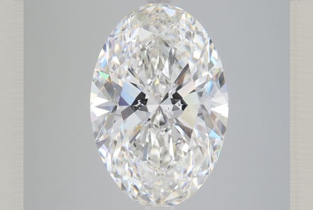 5.36ct | Oval | F | SI1 | Ideal