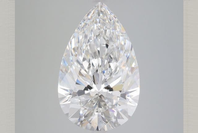 IGI | 5.44ct | Pear | F | SI1 | Ideal