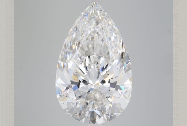 8.64ct | Pear | F | SI1 | Ideal