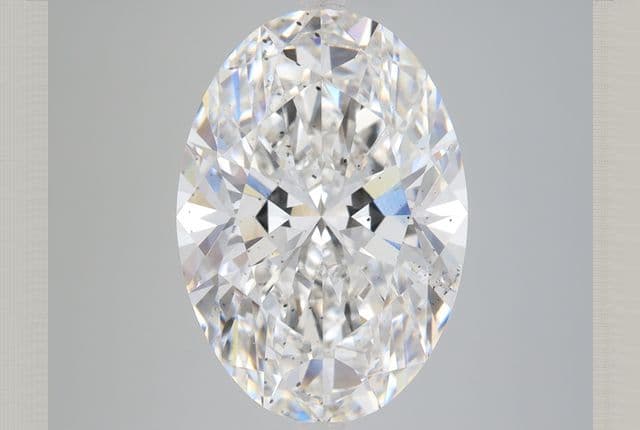 IGI | 7.76ct | Oval | F | SI2 | Ideal
