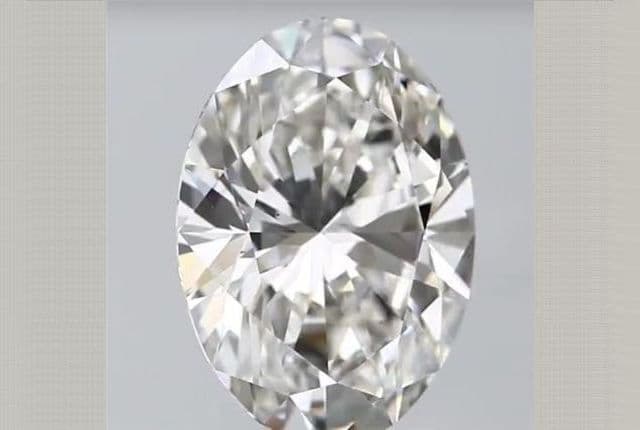 4.16ct | Oval | H | VS1 | Ideal