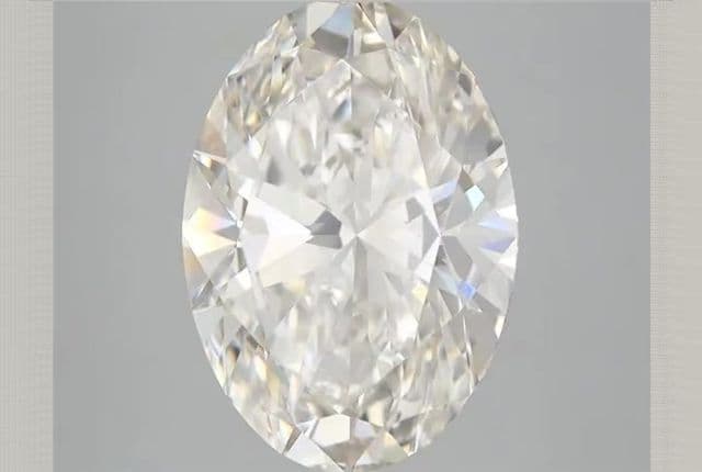 IGI | 4.08ct | Oval | H | VS1 | Ideal