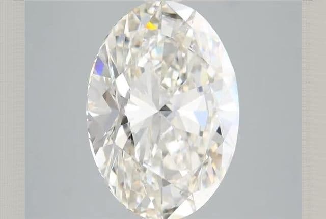 IGI | 4.07ct | Oval | H | VS1 | Ideal