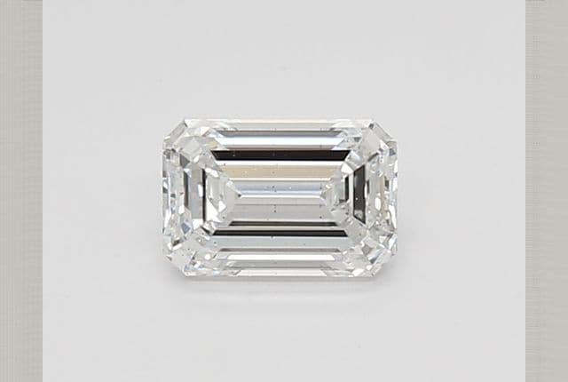 0.66ct | Emerald | D | VS2 | Ideal