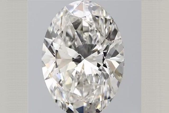 IGI | 6.24ct | Oval | H | VS1 | Ideal