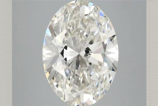 IGI | 4.06ct | Oval | H | VS1 | Ideal