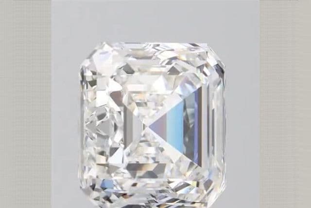 4.57ct | Asscher | F | VS1 | Ideal