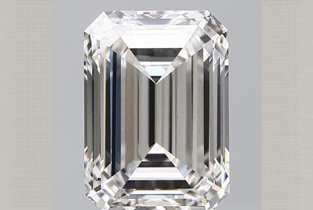 4.67ct | Emerald | F | VS1 | Ideal