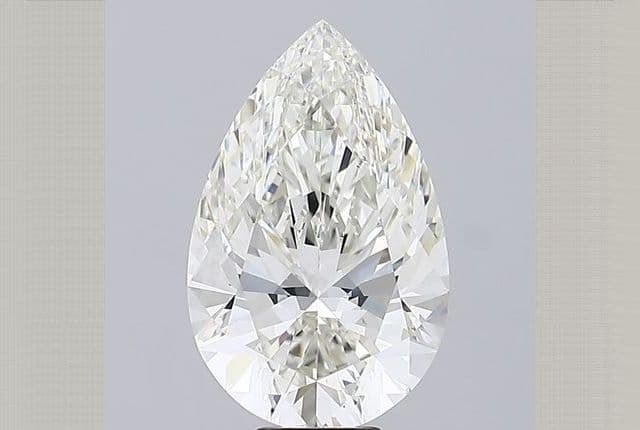 10.2ct | Pear | H | VS1 | Ideal