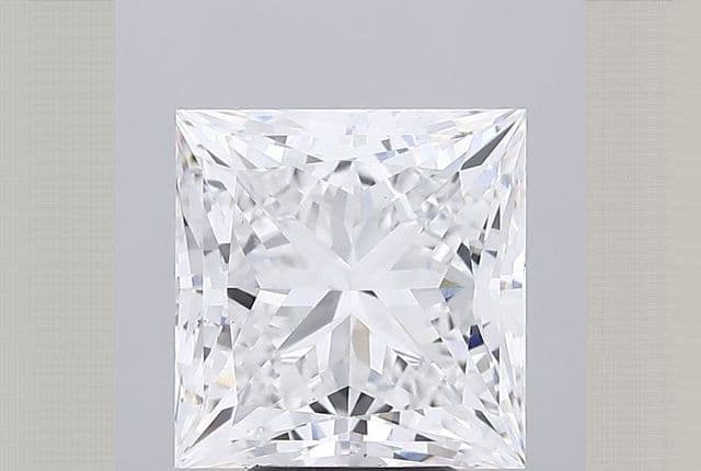 IGI | 6.15ct | Princess | F | VS1 | Ideal