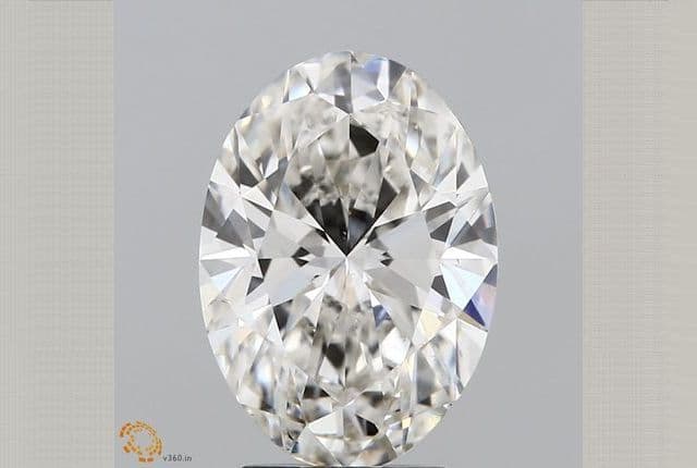 IGI | 3.34ct | Oval | H | VS2 | Very Good