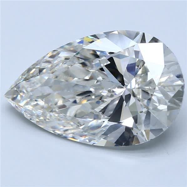 8.38ct | Pear | G | VS1 | Ideal