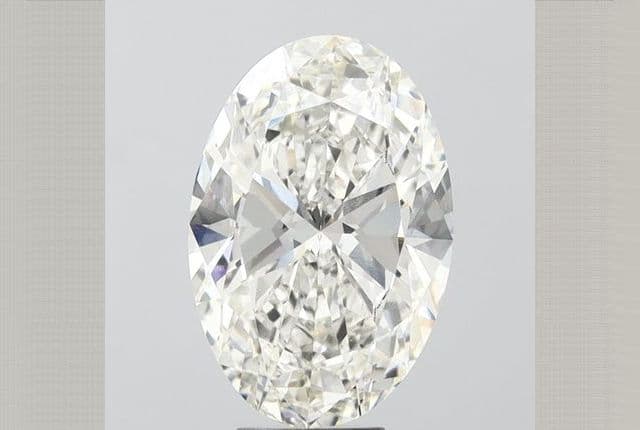 6.7ct | Oval | H | VS1 | Ideal