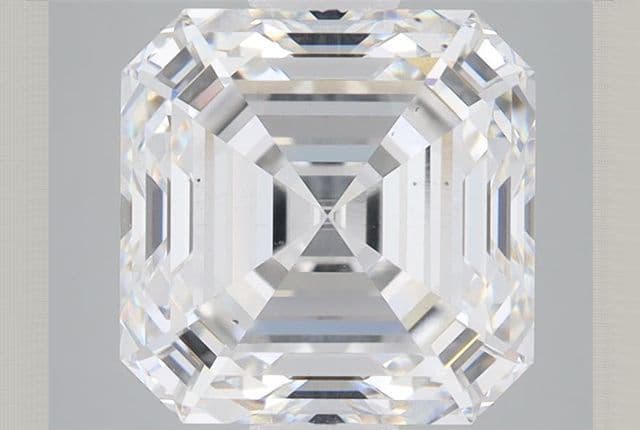 4.56ct | Asscher | F | VS2 | Excellent