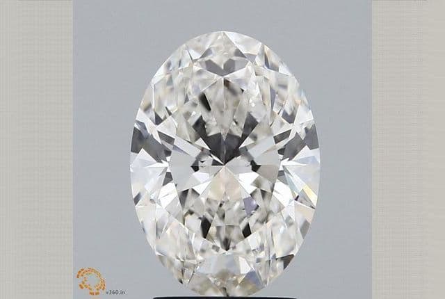IGI | 2.57ct | Oval | H | VS1 | Ideal