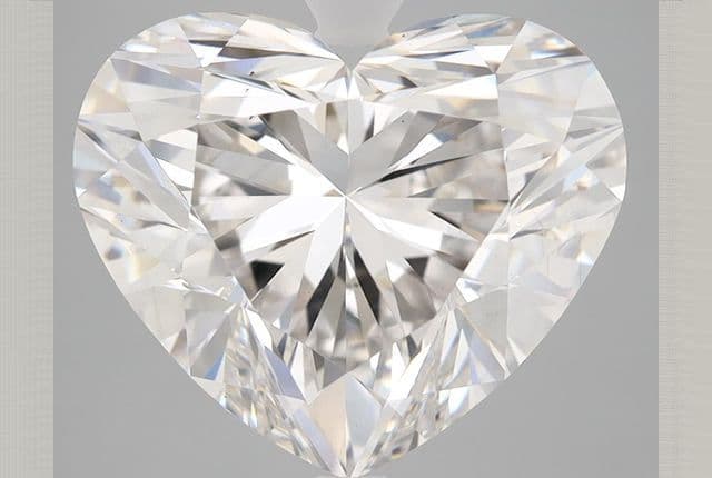 7.03ct | Heart | F | VS1 | Ideal